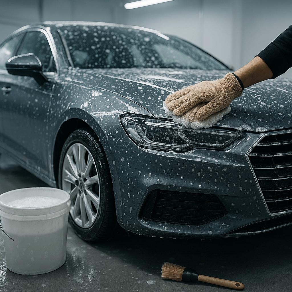 Professionelle Autowäsche und Detailing